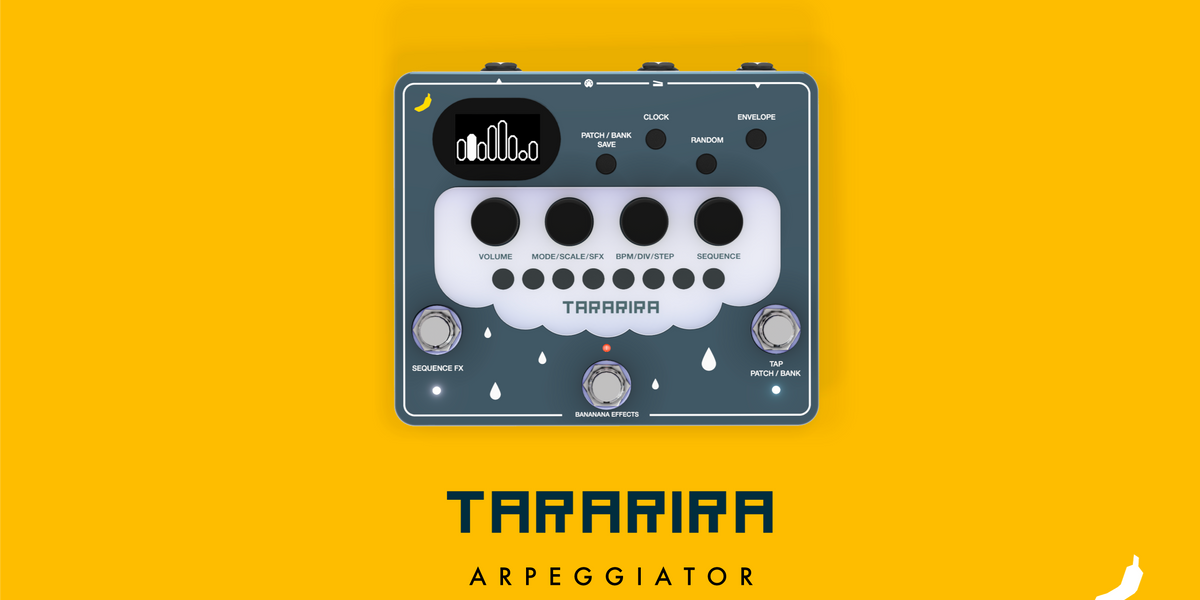 Tararira arpeggiator pedal finally will be released in February