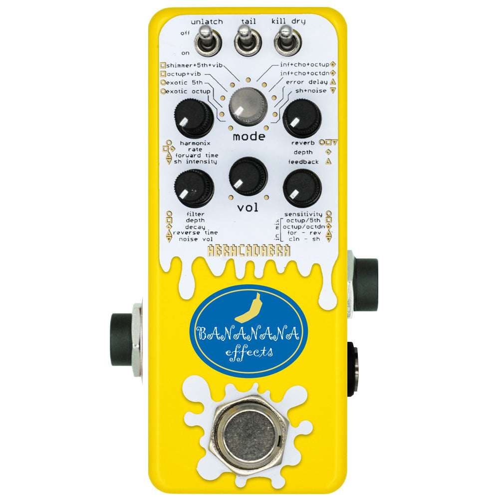 shimmer pedal ABRACADABRA Shimmer reverb pedal