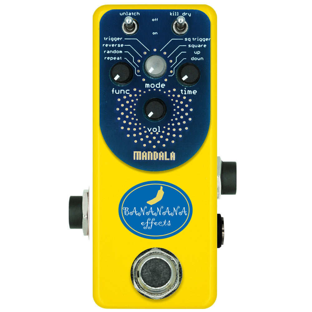 bananana effects matryoshka bass synth pedal MANDALA GLITCH PEDAL